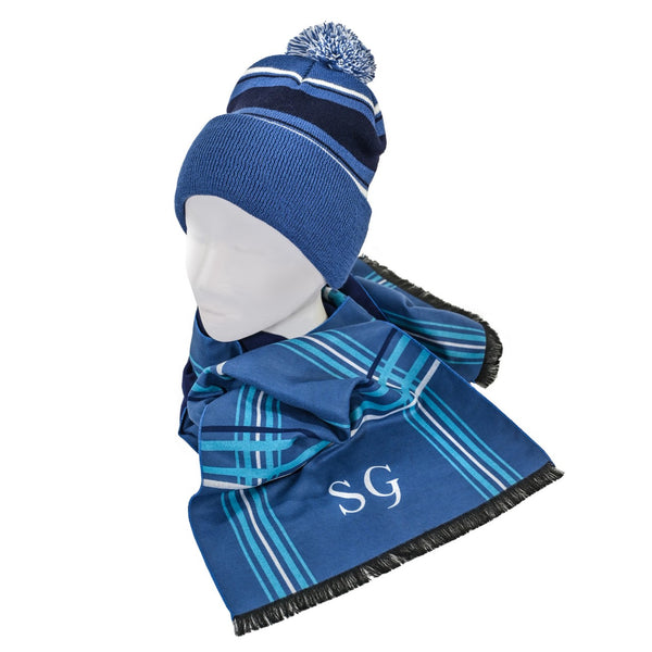 SG KNITTED HAT WITH BOBBLE